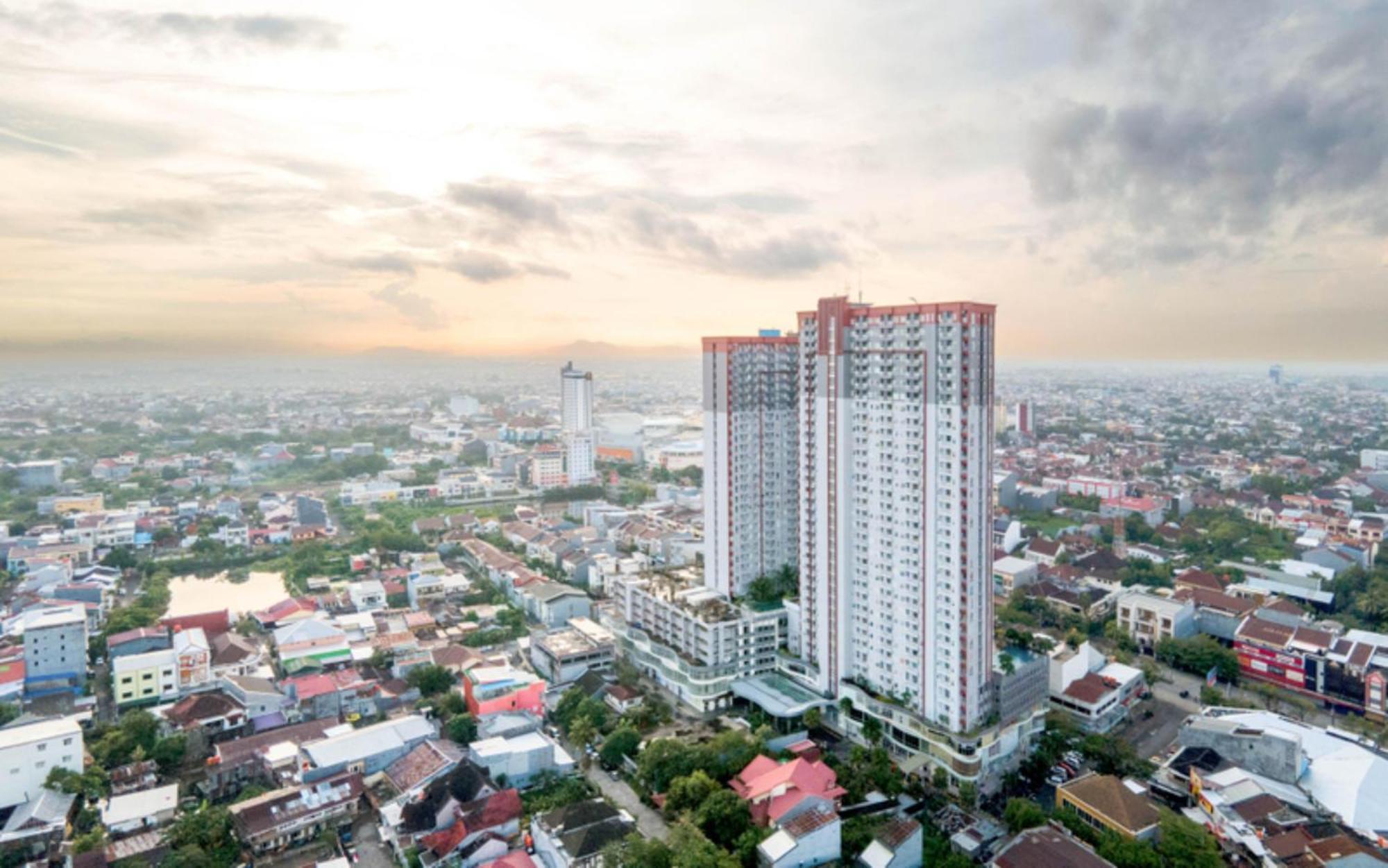 Comfy And Minimalist Studio At Vida View Apartment By Travelio Pampang ภายนอก รูปภาพ